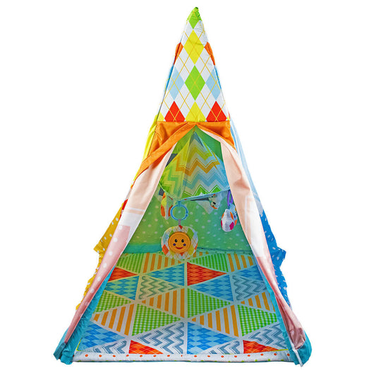 Pikkaboo Infant to Toddler Play Gym & Teepee