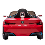 BMW I4 Licensed Electric Ride-On 12V Car - Red