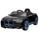 BMW I4 Licensed Electric Ride-On 12V Car - Black