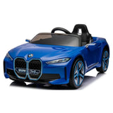 BMW I4 Licensed Electric Ride-On 12V Car - Blue