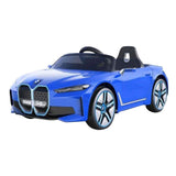 BMW I4 Licensed Electric Ride-On 12V Car - Blue