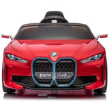 MYTS 12V Licensed BMW I4 Kids Car - Red