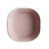 Mushie Dinner Bowl Square Blush - Laadlee
