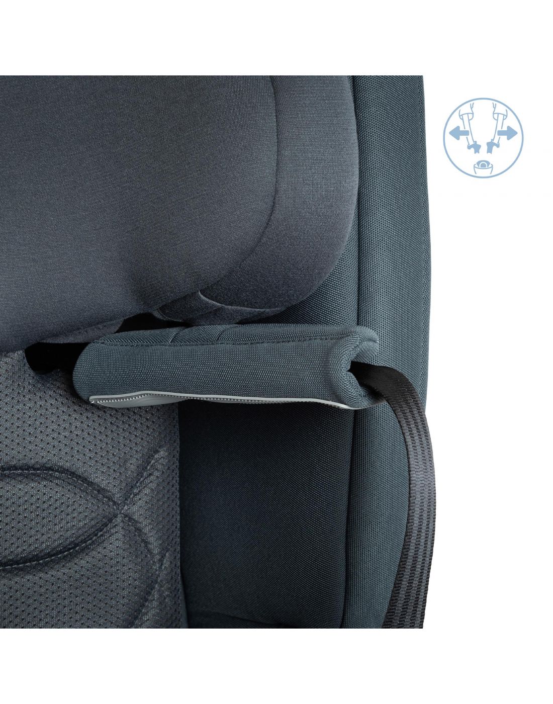 Maxi-Cosi Spinel 360 S I-Size Car Seat Authentic - Graphite