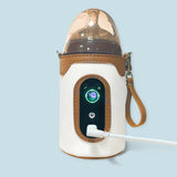 Pikkaboo GoWarm Portable Bottle Warmer - Brown