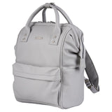 BabaBing Mani Vegan Leather Diaper Bag With Hooks And Changing Pad – Dove