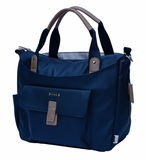 BabaBing Roma 2 Diaper Bag With Hooks And Xl Changing Pad – Navy