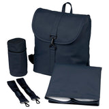 BabaBing Sorm 2 In 1 Diaper Bag With Hooks And Changing Pad – Navy