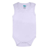 Babies Basic Sleeveless Bodysuit - Pink/ Lavender/ Light Pink - Set of 3