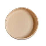 Babies Basic Silicone Feeding Plate with Suction - Beige