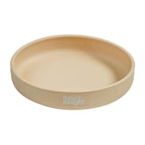 Babies Basic Silicone Feeding Plate with Suction - Beige