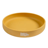 Babies Basic Silicone Feeding Plate with Suction - Yellow