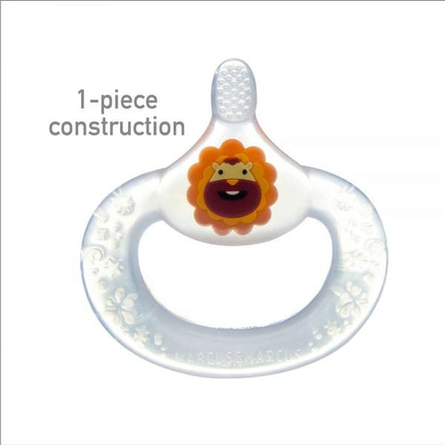 Marcus & Marcus - Silicone Baby Teething Toothbrush - Lucas - Laadlee