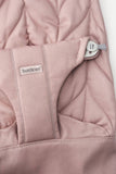 BabyBjorn Fabric Seat Bouncer Bliss, Woven With Petal Quilt Design - Dusty Pink