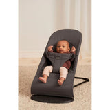 BabyBjorn Soft Woven/Jersey Tri Fabric Balance Bouncer - Dark Grey