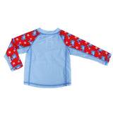 Zoocchini Baby Rash Guard Long Sleeved Swim Top - Seal