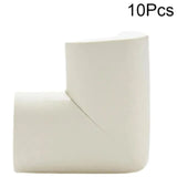 Baby Safe Furniture Corner Bump Guards- Set of 10 - White