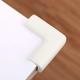 Baby Safe Furniture Corner Bump Guards- Set of 10 - White