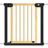 Baby Safe Wooden Safety Gate - Natural Wood