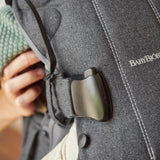 BabyBjorn Woven Baby Carrier One Air - Denim Gray/Dark Gray