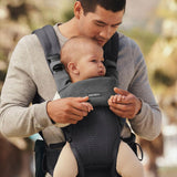 Babybjorn Bib for Baby Carrier Harmony, Jersey - Dark Gray