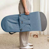 BabyBjorn Bliss Woven Bouncer - Melange Blue