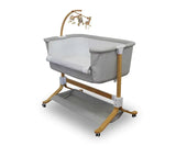 Babyhood Kaylula Co Sleeper Cradle Grey