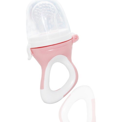 Babyjem Silicone Fruit & Vegetable Feeder - Pink - Laadlee