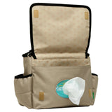 Babymel Eco Quilt Stroller Diaper Bag Eco Quilt - Fawn