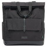 Babymel Quinn Eco Convertible Diaper Bag - Black