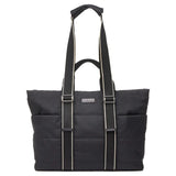 Babymel Sammi Eco Quilt Convertible Diaper Bag - Black