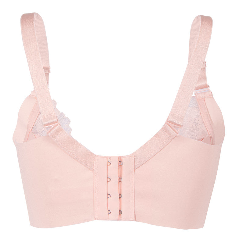 Okus Pretty Lace Maternity & Nursing Bra - Pink - Laadlee
