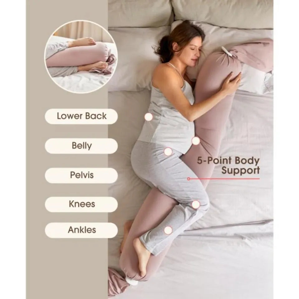 bbhugme-organic-pregnancy-body-pillow-with-jersey-cover-eucalyptus-coral-10