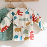Beaba 2in1 Bib With Removable Sleeves Playful