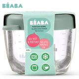 Beaba Glass Food Jar 150ml - Sage Green