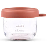 Beaba Glass Food Jar 150ml - Terracota