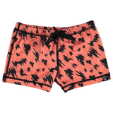 Beach & Bandits Red Electric Baby Swimshort