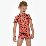 Beach & Bandits Red Electric Baby Swim Tee