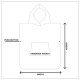 Beach & Bandits Poncho - Papaya