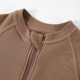 Beach & Bandits Chocolate Ribbed Swimsuit