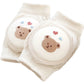 Pikkaboo Soft Crawl Baby Knee Pad - Bear