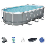 Bestway Poolst Powrstl Oval - 549x274x122