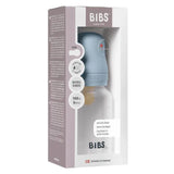 BIBS Latex Nipple Baby Bottle Slow Flow 0M-3M - 150ml - Baby Blue