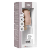 BIBS Latex Nipple Baby Bottle Slow Flow 0M-3M - 150ml - Blush