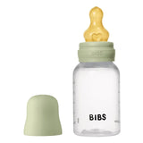 BIBS Latex Nipple Baby Bottle Slow Flow 0M-3M - 150ml - Sage
