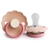 Frigg Daisy Silicone Baby Pacifier 0-6M, 1Pack, Peony - Size 1 - Laadlee