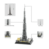 Blokkit Burj Khalifa Tower of Dubai - 555Pcs