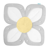 Blooming Bath Lotus with Snaps Gray/White/Yellow