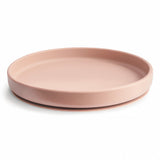 Mushie Classic Silicone Suction Plate Blush - Laadlee