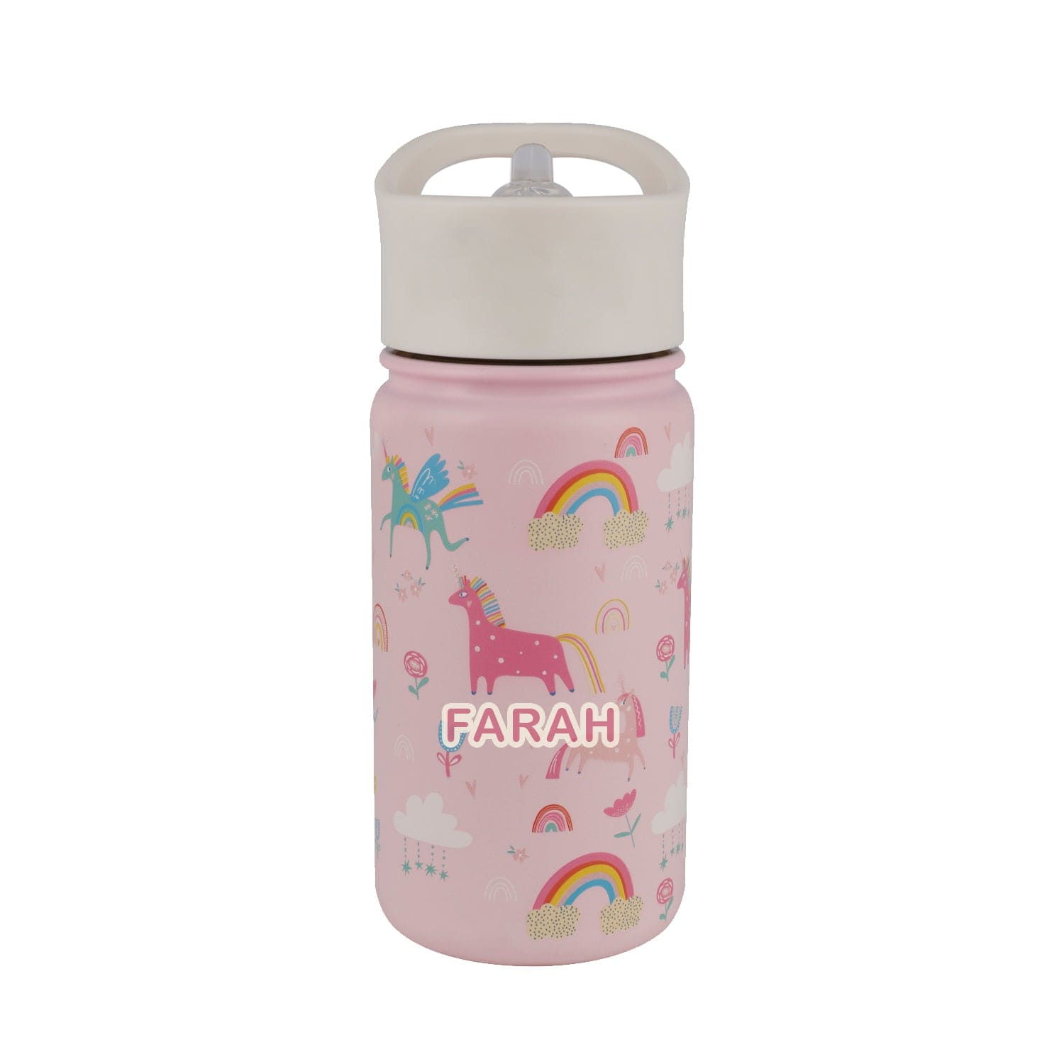 Little IA Unicorn Insulated Water Bottle 420 ml - Laadlee